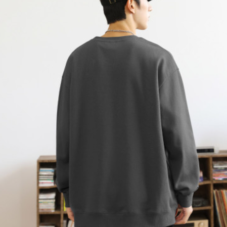 男士用エレガント高級感リラックススポーツロングスリーブトップス