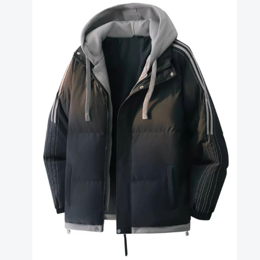 エレガントに秋冬を包む高級感のあるフード付きコート